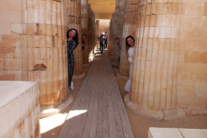 Private Tour Giza Pyramids Sphinx Sakkara and Dahshur - The private format and guide experience