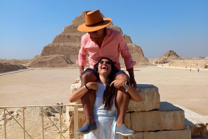 Private Tour Giza Pyramids Sphinx Sakkara and Memphis - Giza Pyramids: the grand opening