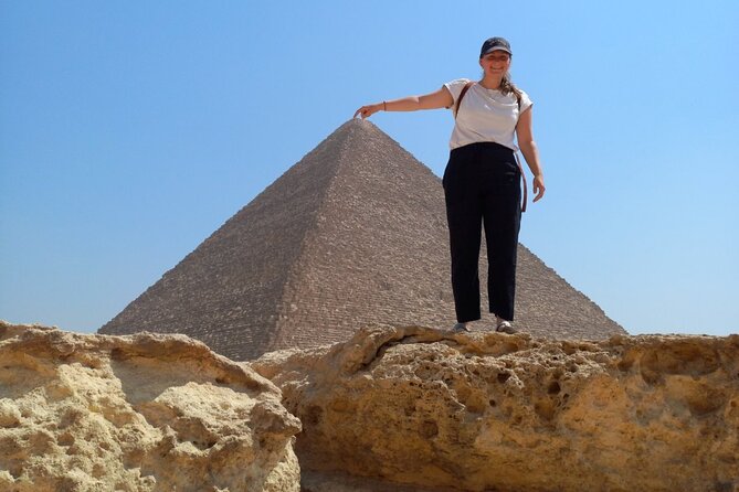 Private Tour Giza Pyramids Sphinx Sakkara and Memphis - Hotel pickup and the ride west