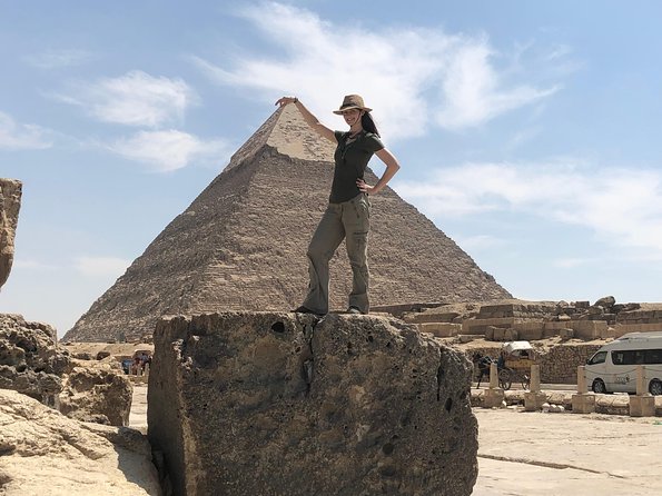 Private tour to Giza Pyramids,Sphinx,Egyptian Museum with Local Lunch - Giza Pyramids: the day’s main event