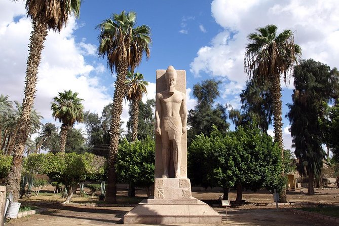 Private Tour to Giza Pyramids, Sphinx, Saqqara Pyramids & Memphis - Memphis and the colossal Ramses II statue