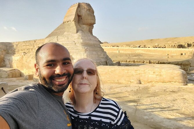Private Tour to Giza Pyramids, Sphinx with Camel Ride and Lunch - A short camel ride by the pyramids