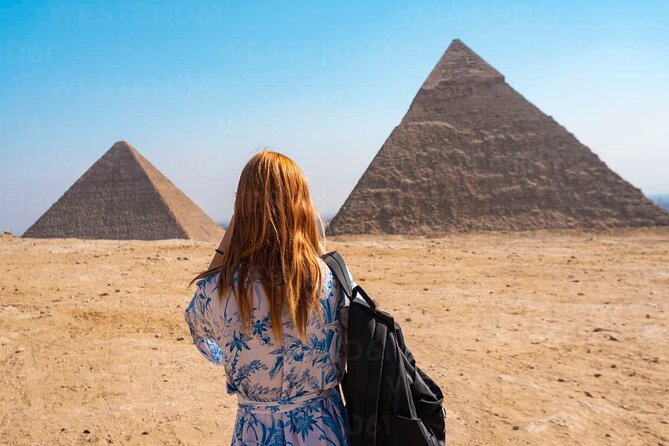 Private Tour to Giza Pyramids with 30 Minutes Camel Ride and Lunch - The Great Sphinx and the nearby temple