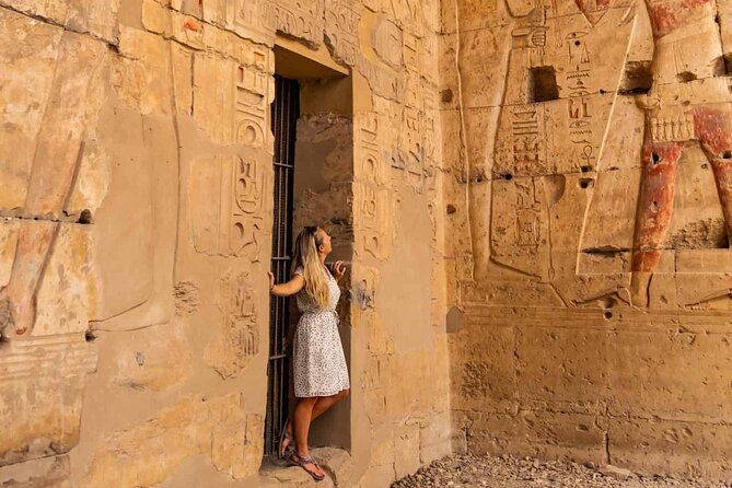 Private Tour To Luxor From Aswan Visiting Best Of Luxor City - Luxor Temple after dark or in the late afternoon