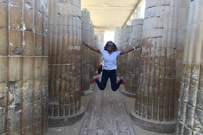 Privet Tour to Pyramids of Giza, Sphinx & Memphis and Saqqara - Who will get the most from this day