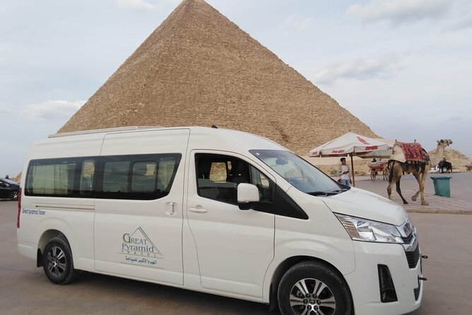 Pyramids, Memphis and Sakkara tour - Lunch, transport, and group size