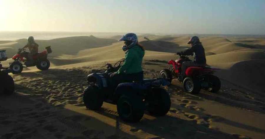 Pyramids of Giza: 1-Hour Quad Bike Desert Safari - Getting ready for the quad bike ride