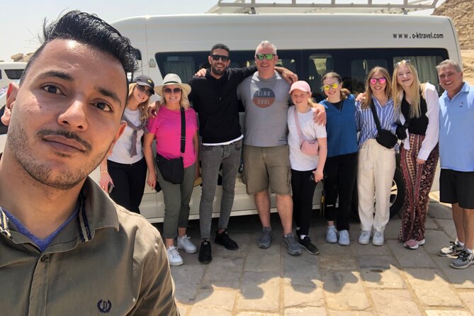 Pyramids of Giza , Memphis , Saqqara , Lunch Guided Private Trip - Giza’s three pyramids and the Great Sphinx