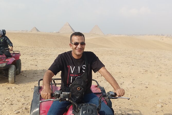 Pyramids of Giza private day tour Sakkara Memphis - Transport, pickup, and the seven to eight hour schedule