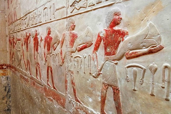 Pyramids of Giza & Saqqara complex - Transport, lunch, and the real value of $104.48