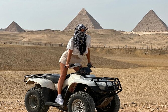 Quad Bike , Lunch and Camel Ride Private Tours from Cairo Giza Hotel - Timing your ride for a better day