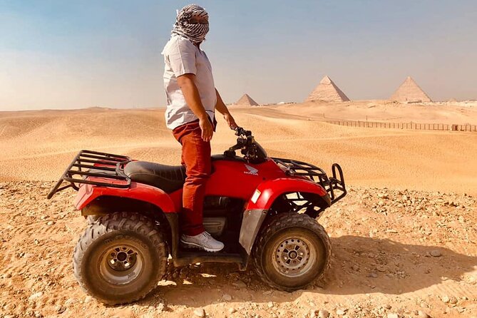 Quad Bike , Lunch and Camel Ride Private Tours from Cairo Giza Hotel - Lunch with Egyptian koshary