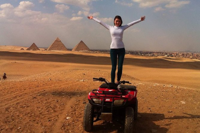 Quad bike ride in the pyramids of Giza - What the one-hour route is like