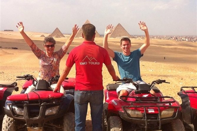 Quad Bike Trip At Desert of Giza Pyramids - Simple ways to improve your ride