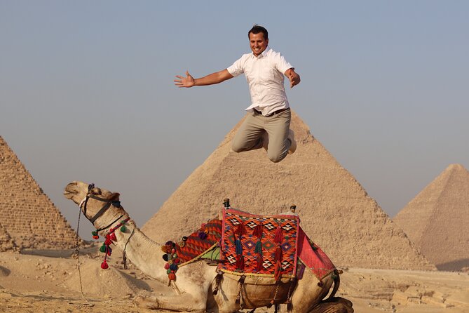 Quad in The Pyramids desert - The added papyrus and oil stops