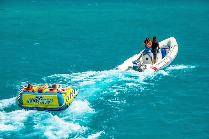 Quad Safari, Parasail, Glass Boat Experience in Sharm El Sheikh - Banana Boat or Tube Ride at the Marina
