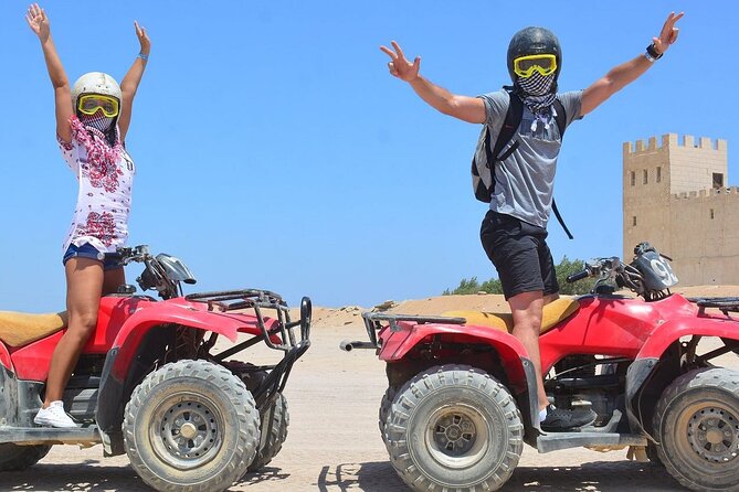 Safari Quad Adventure and Camel Riding in Hurghada - Riding from Hurghada into open desert
