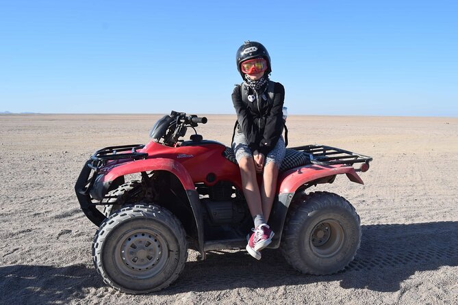 Safari Quad Adventure and Camel Riding in Hurghada - Getting ready: drinks, briefing, and safety gear