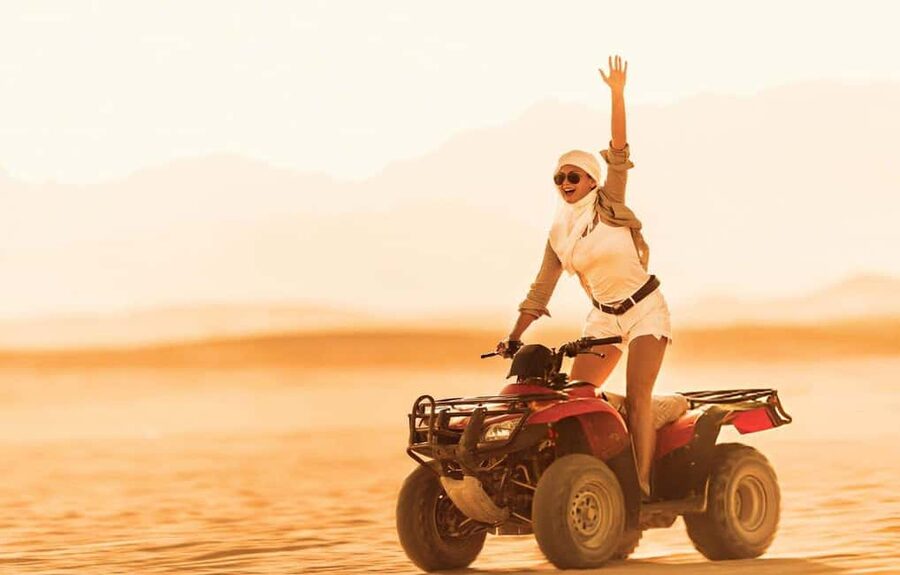 Sharm El Sheikh: ATV Dunes & Waves Adventure with Lunch - Camel riding, sandboarding, and tea in a Bedouin tent