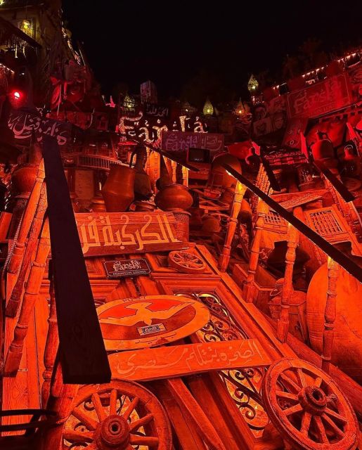 Sharm El-Sheikh: Cafe & restaurant - Farsha or New Panorama - Choose your evening: Farsha at sunset or New Panorama after dark