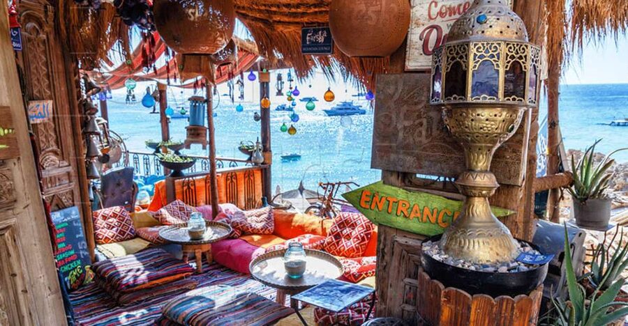 Sharm El-Sheikh: Cafe & restaurant - Farsha or New Panorama - The private car is useful, but it may be the whole value