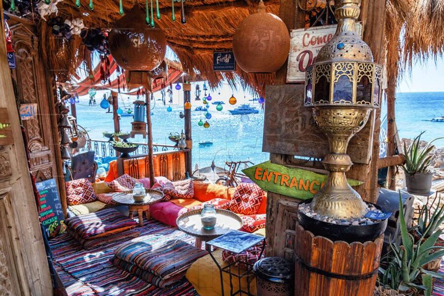 Sharm El-Sheikh: Cafe & restaurant - Farsha or New Panorama - Do not count on skip-the-line access
