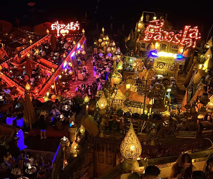 Sharm el Sheikh: Farsha Cafe & Soho Square Night Out Driver - What the $23 price really buys you