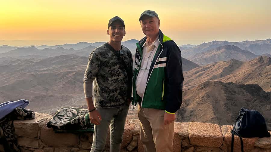 Sharm El Sheikh: Mount Sinai & St. Catherine's Monastery - The descent at about 7:00 AM