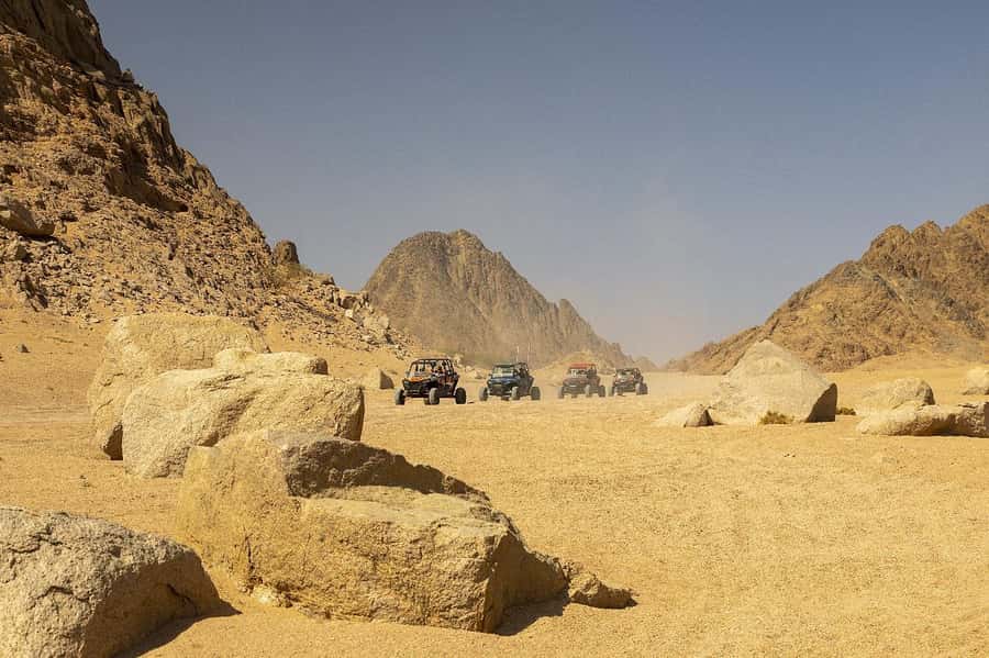 Sharm El Sheikh: Quad Biking & Desert Safari with Pickup - Echo Valley and the mountain photo stops