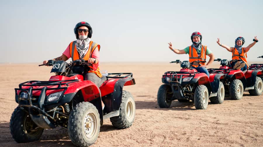 Sharm El Sheikh: Quad Biking trip with Authentic Bedouin Tea - Guides, staff, and the feel of the service