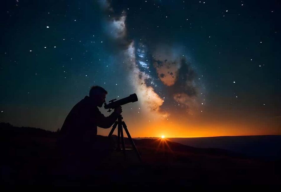 Sharm El-Sheikh: Ultimate ATV Quad, Stargazing & BBQ Dinner - Telescope stargazing after the lights go out