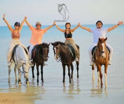 Beach and City Desert Horse Riding Tour