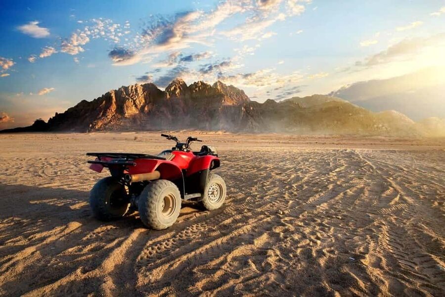 Sharm ElSheikh: ATV Quad & Buggy Adventure Sunrise or Sunset - Riding into the Sinai desert from Sharm el-Sheikh
