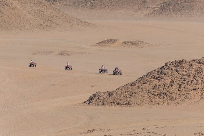 Sharm: Quad Bike or Car Buggy, Camel ride & optional VIP Bedouin Dinner & Show - The Bedouin tent and short camel ride