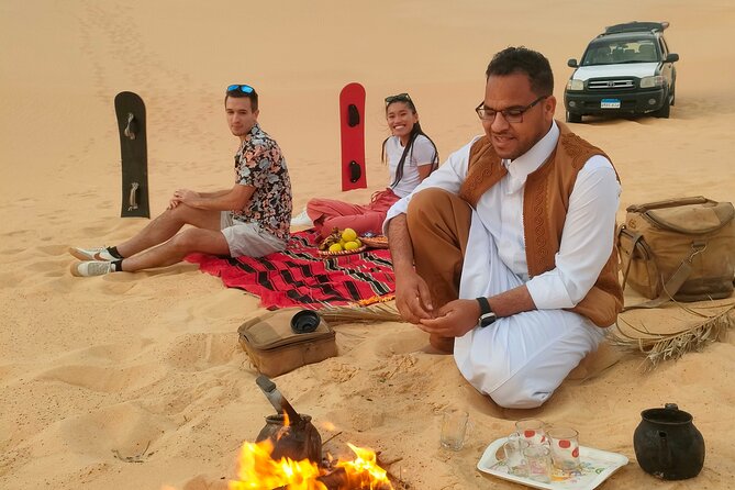 Siwa Oasis 2 Days 1 Night From Cairo&Giza all Inclusive[Private] - The Great Sand Sea, from sandboarding to sunset dinner