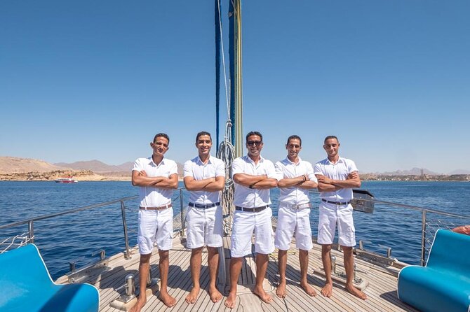 Snorkeling trip to Ras Mohamed & The White Island aboard Luxury Yacht - Leaving Sharm el Sheikh by sailing yacht