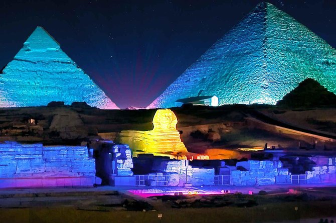 Sound and Light Show at Giza Pyramids - What the Giza show is really like after dark