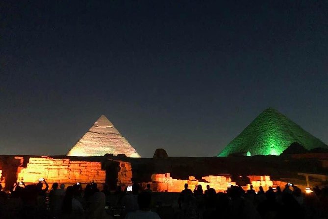 Sound and Light Show at Giza Pyramids - The dated style is part of the decision