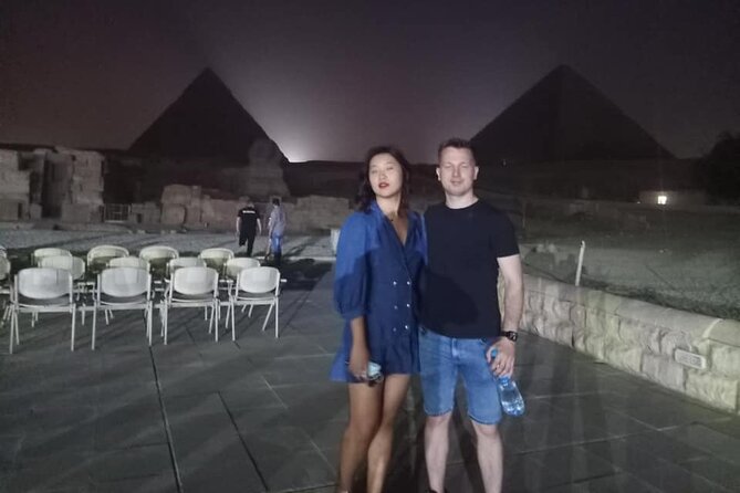 Sound and Light show Giza pyramids with private pick up - A Private Ride From Cairo or Giza