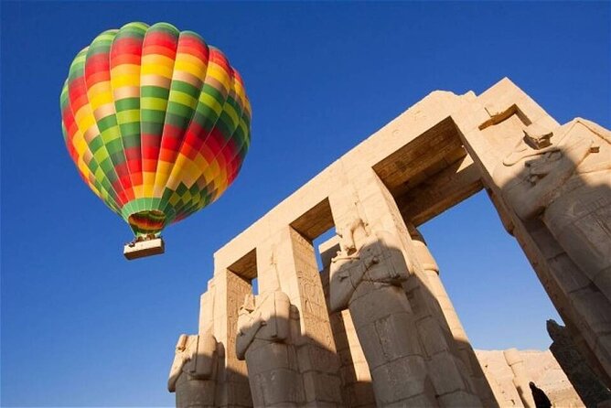 Sunrise Hot Air Balloon Over the Historical sites in Luxor - Seeing ancient Thebes from 1,500 feet