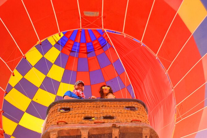Sunrise Hot Air Balloon Ride Over Luxor - What you see from the basket