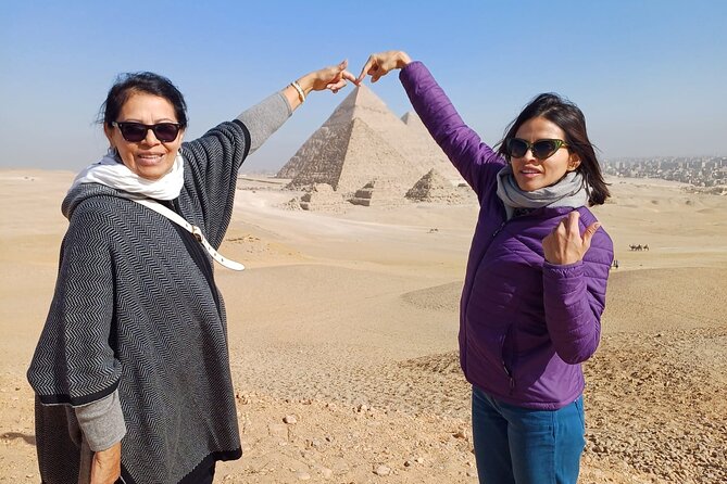 The Great Giza Pyramids and NMEC - Meeting the Great Sphinx and Valley Temple
