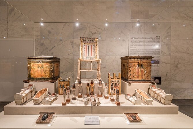 The National Museum of Egyptian Civilization ( NMEC ) , At Old Cairo. - A modern presentation with a few limits