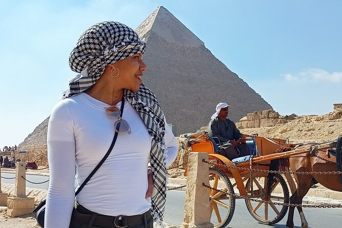 Thrilling Half-Day: Discover Pyramids, Sphinx, Camel Ride& Lunch! - Key points at a glance