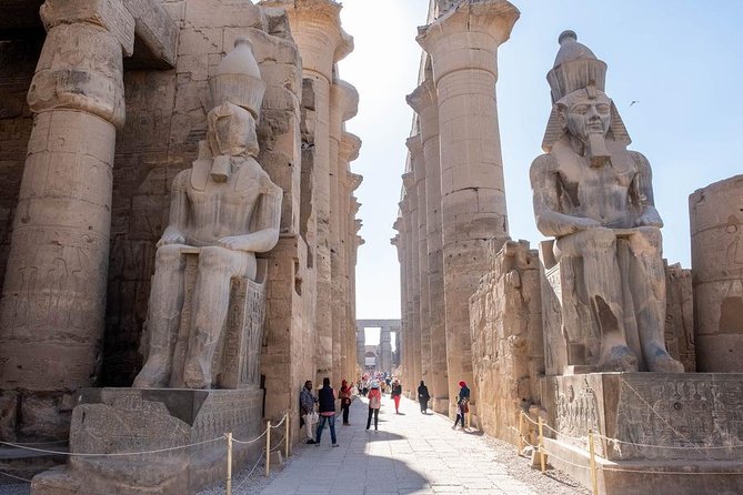Top Day Tours In Luxor From Cairo By Flight - Luxor Temple closes the sightseeing day