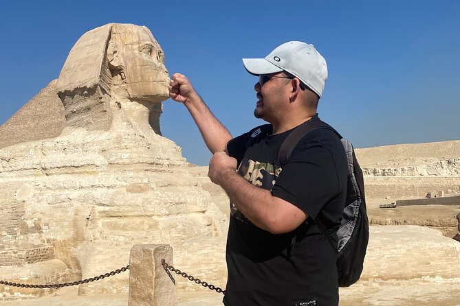 Top Rated Giza Pyramids,Sphinx,Camel ride,lunch & inside pyramids - Key points at a glance