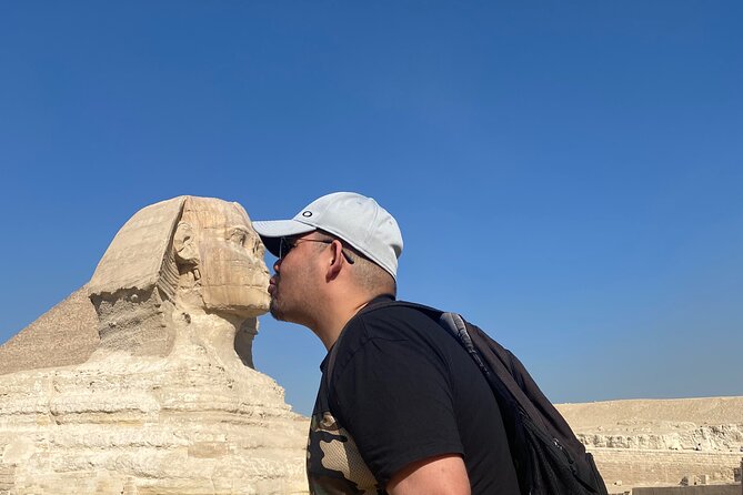 Top Rated Giza Pyramids,Sphinx,Camel ride,lunch & inside pyramids - Getting close to all three pyramids