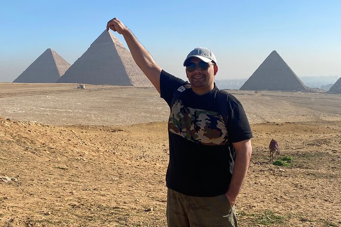 Top Rated Giza Pyramids,Sphinx,Camel ride,lunch & inside pyramids - Lunch at a local restaurant