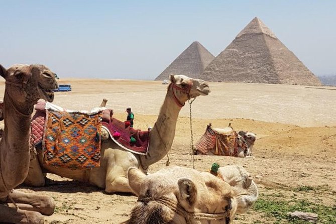 Tour to Giza pyramids Memphis Sakkara and Felucca on the Nile - The Sphinx and Valley Temple