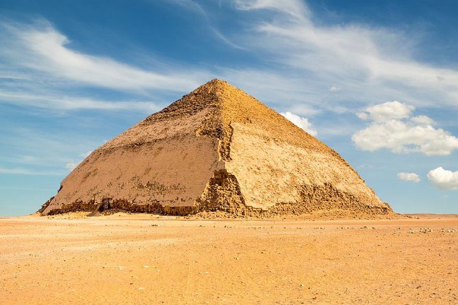 Tour to Pyramids of Sakkara & Dahshur - Dahshur’s Bent Pyramid